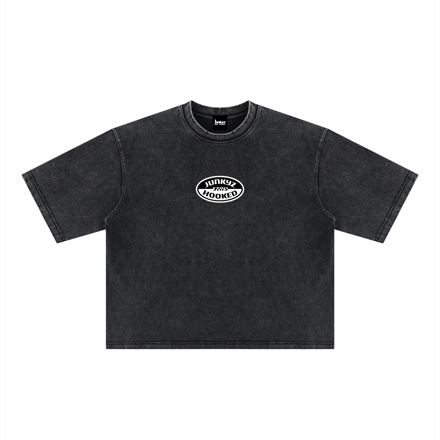 Junkyz Mineral Wash Boxy T-Shirt