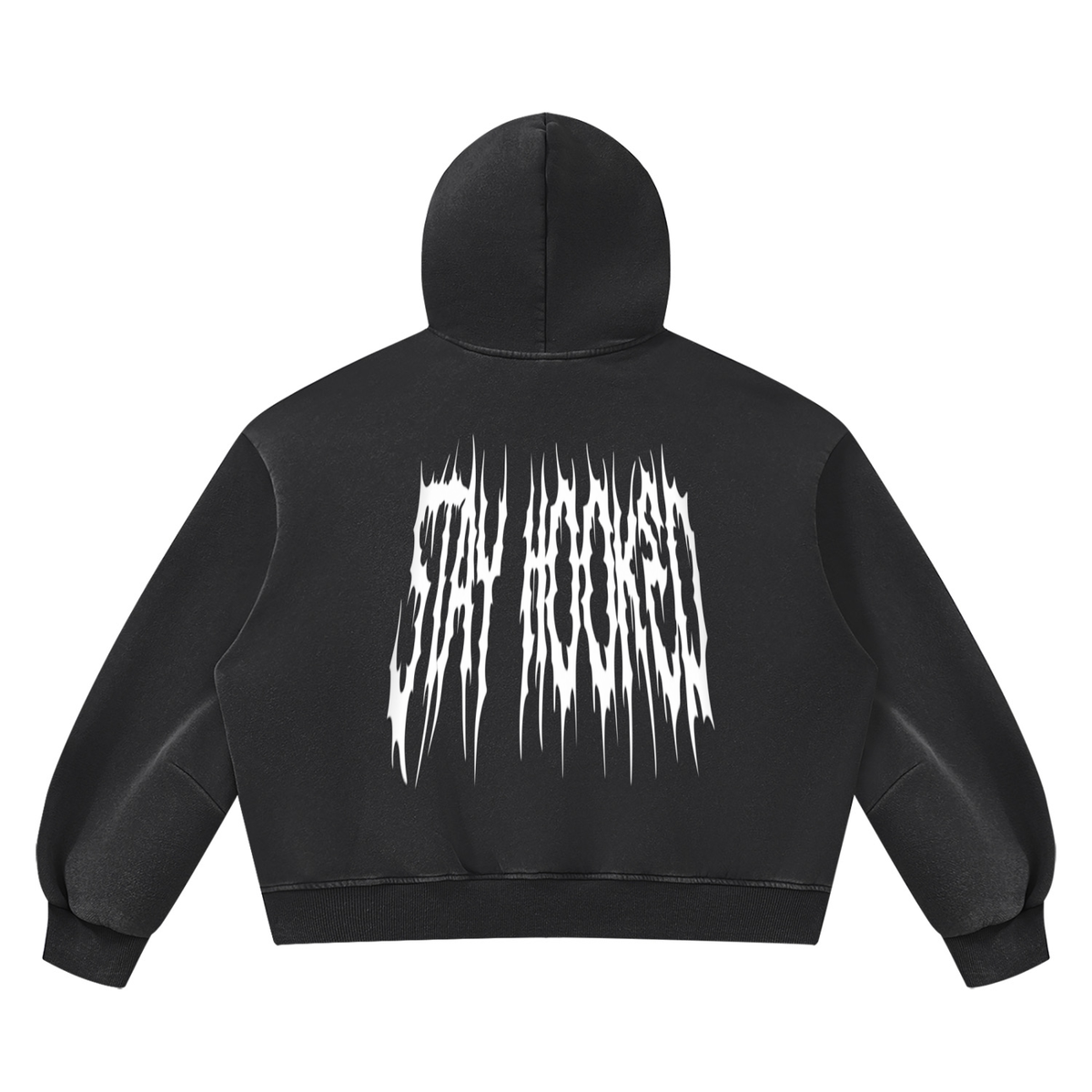 Unisex Vintage Wash Boxy Fleece Hoodie