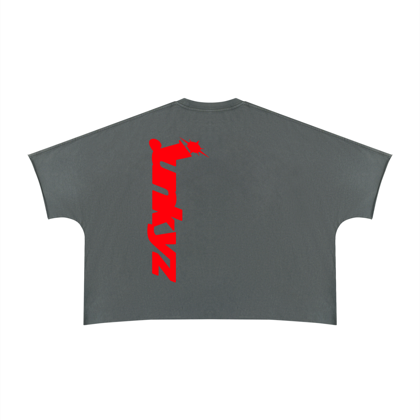 Unisex Heavyweight Boxy Raw Edge T-Shirt