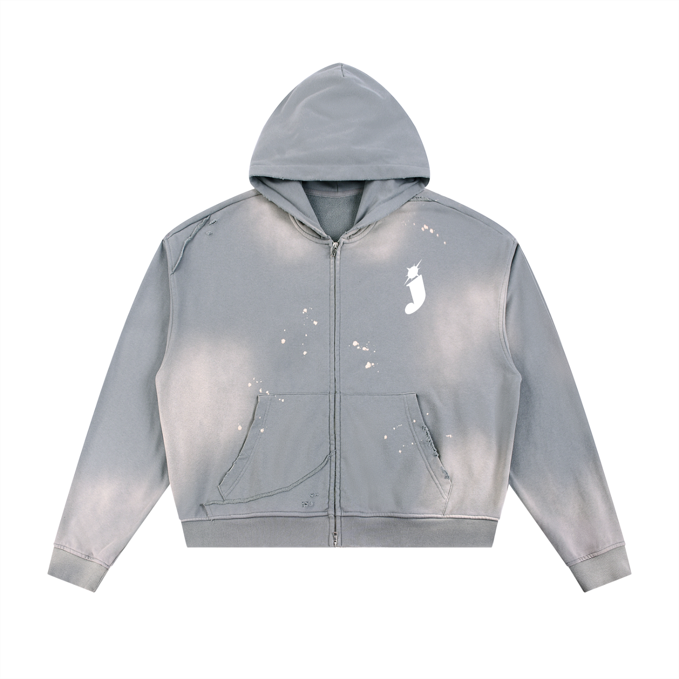 Sun Fade Zip Hoodie