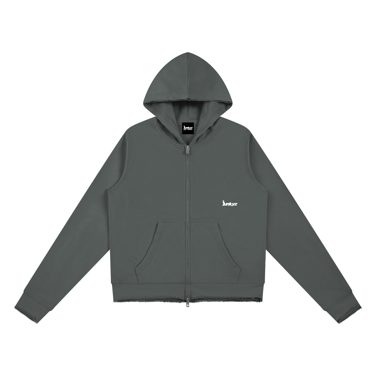 Women’s Raw Edge Full Zip Hoodie
