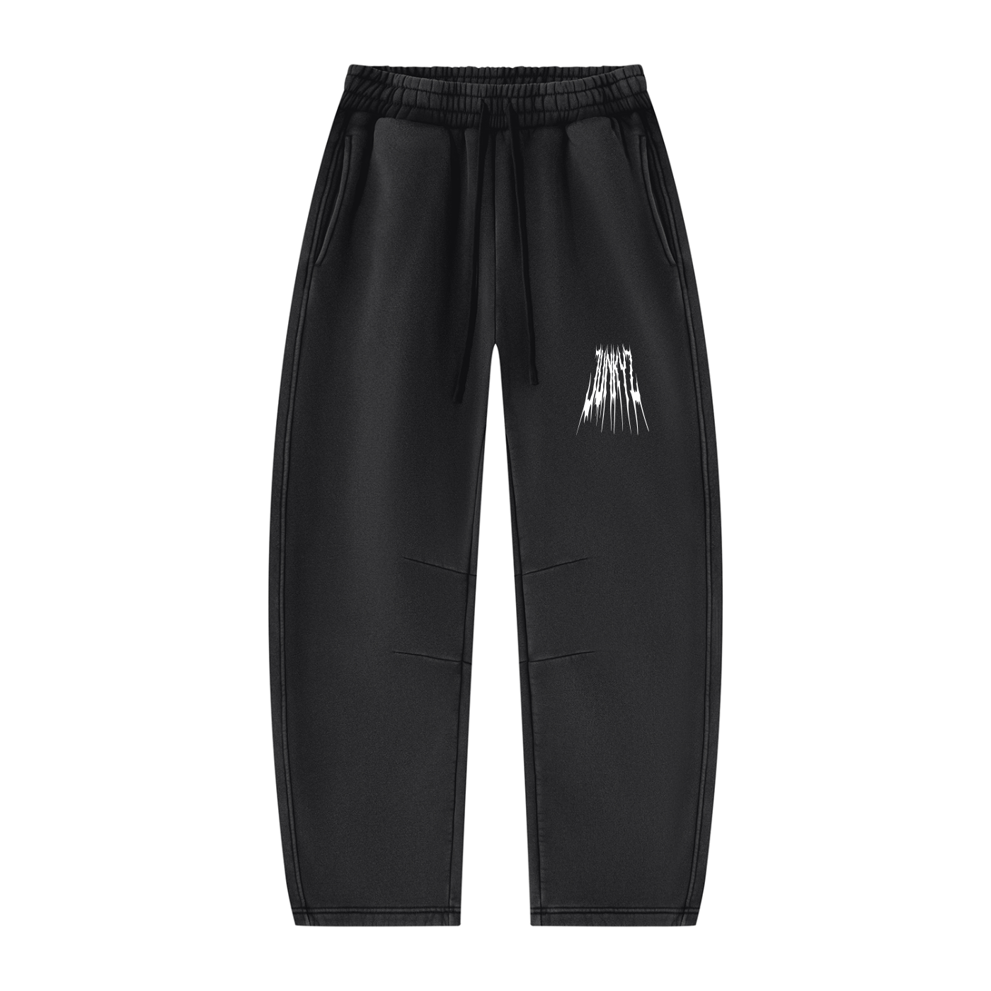 Unisex Vintage Wash Barrel Leg Fleece Sweatpants