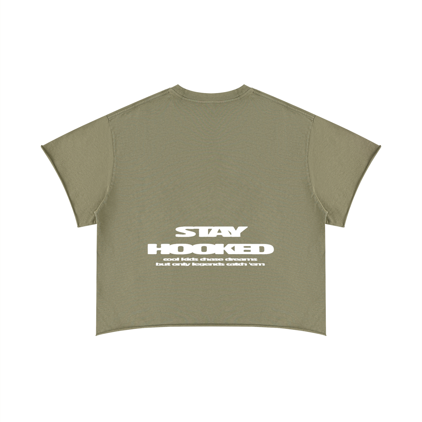 Boxy Raw Edge T-Shirt