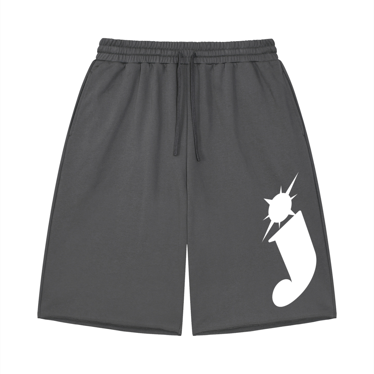 Loose Raw Edge Shorts