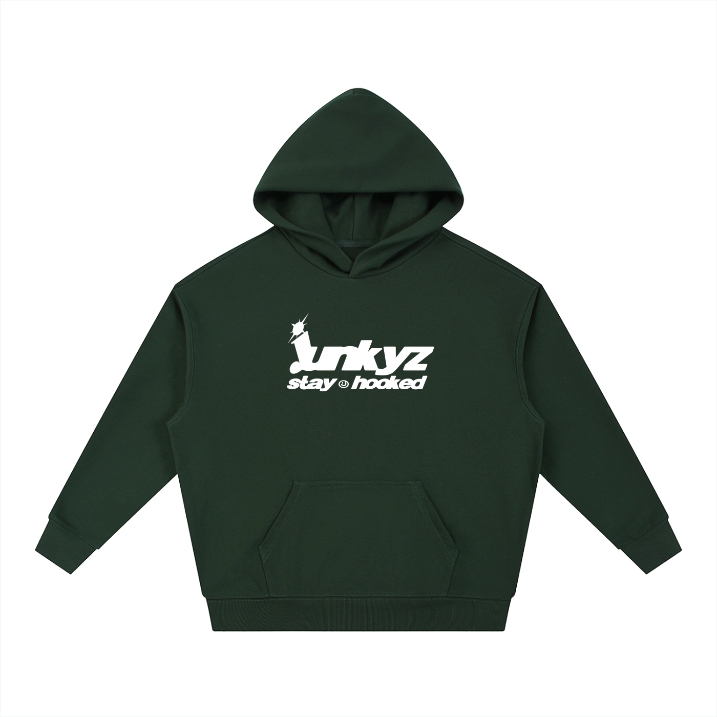 Boxy Drop-Shoulder Hoodie