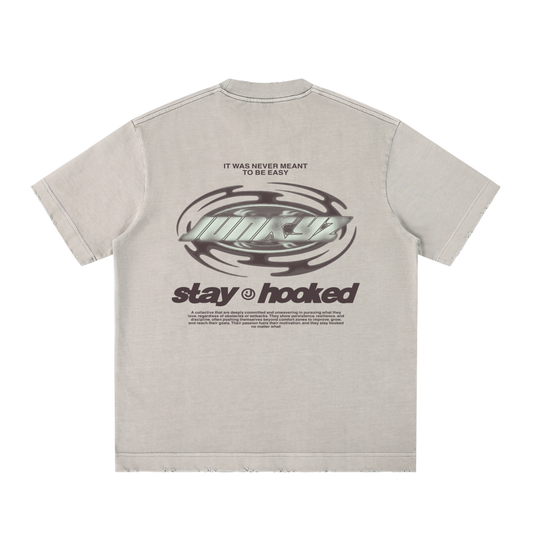 Heavyweight Vintage Washed Frayed T-Shirt