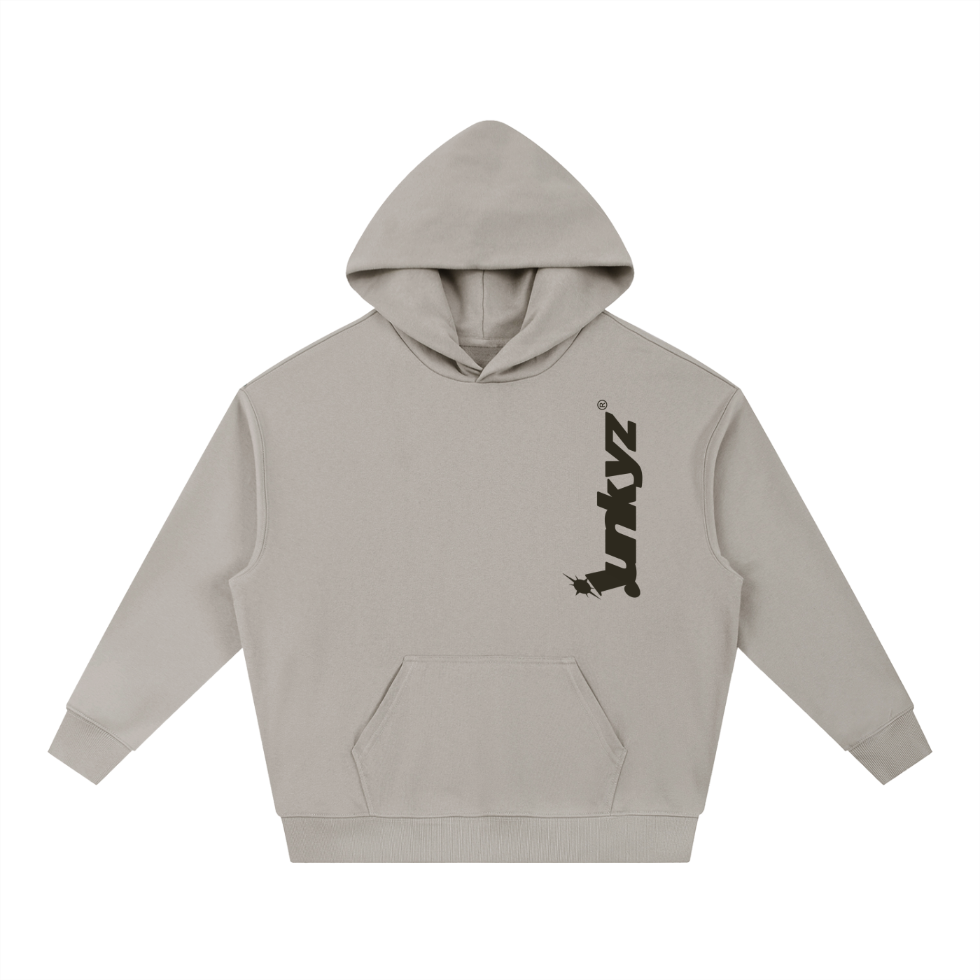 Boxy Drop-Shoulder Hoodie