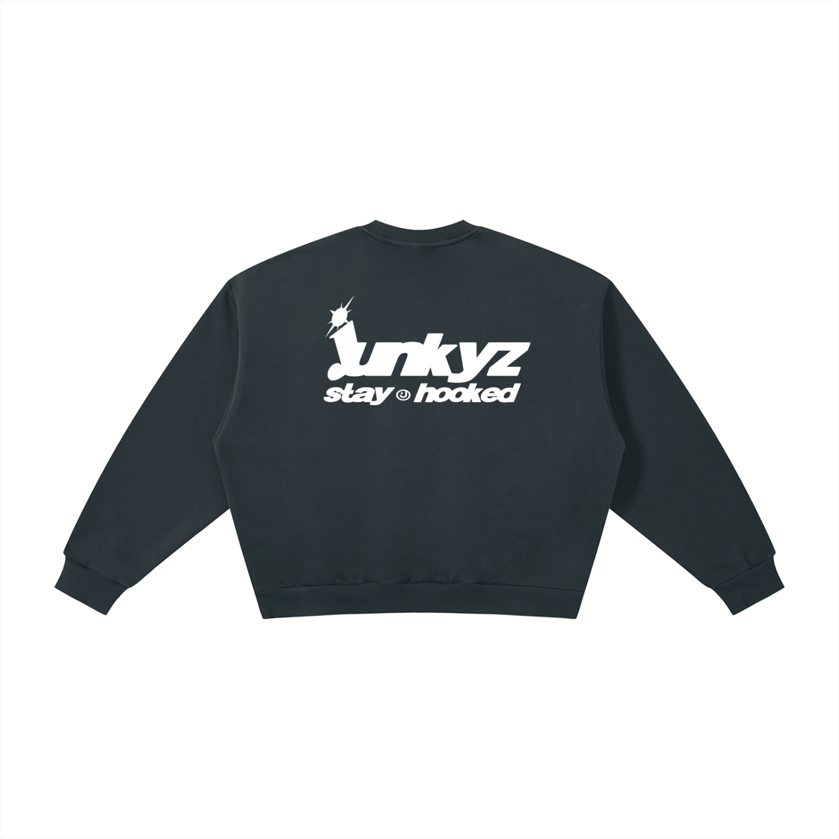 Boxy Fleece Crewneck Sweatshirt