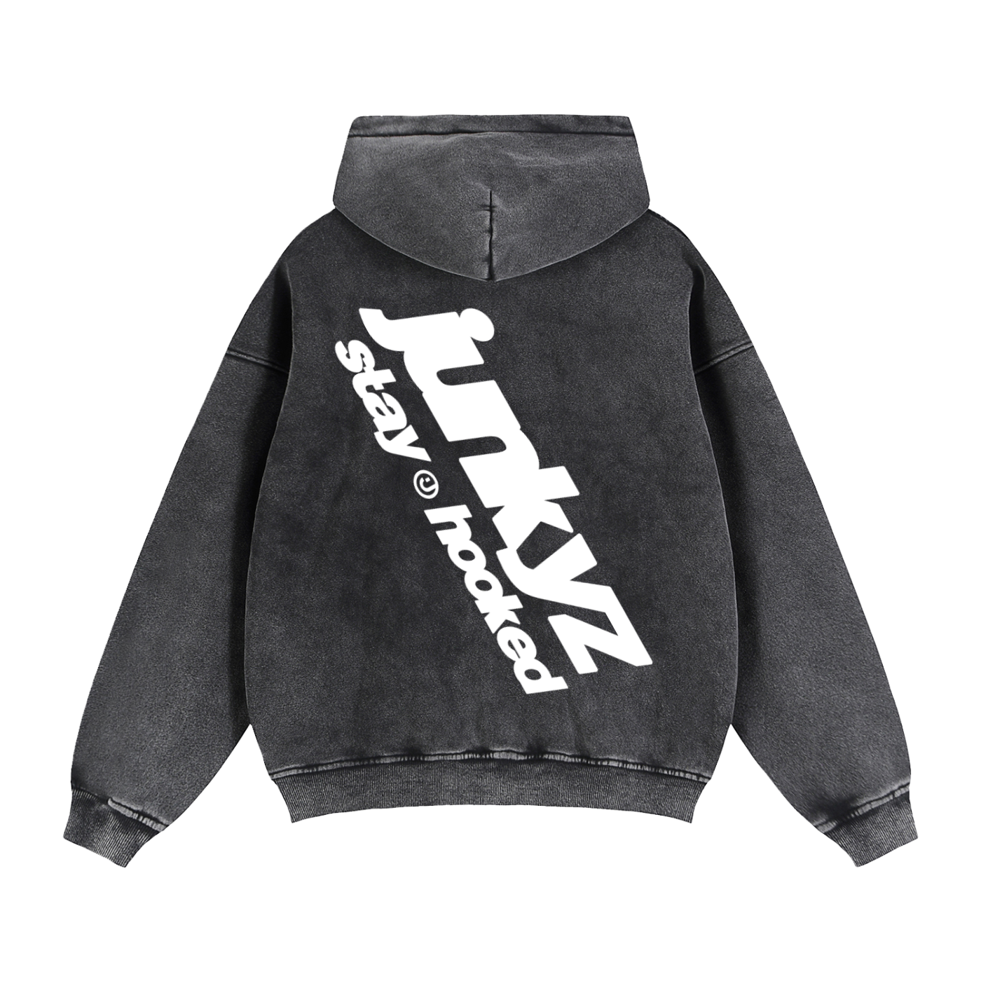Zip-Through Boxy Hoodie
