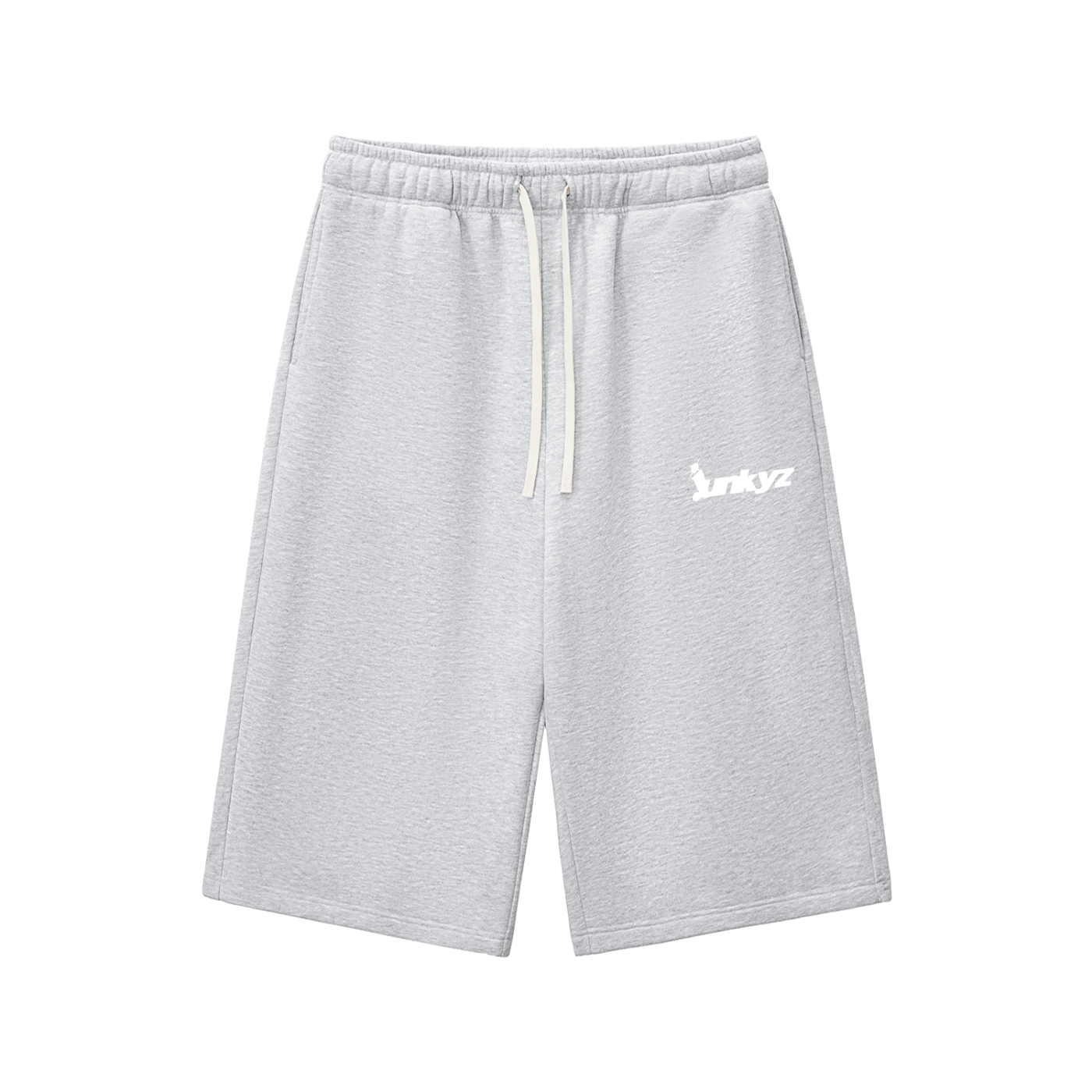Relaxed Drawstring Three-quarter Sweatpants