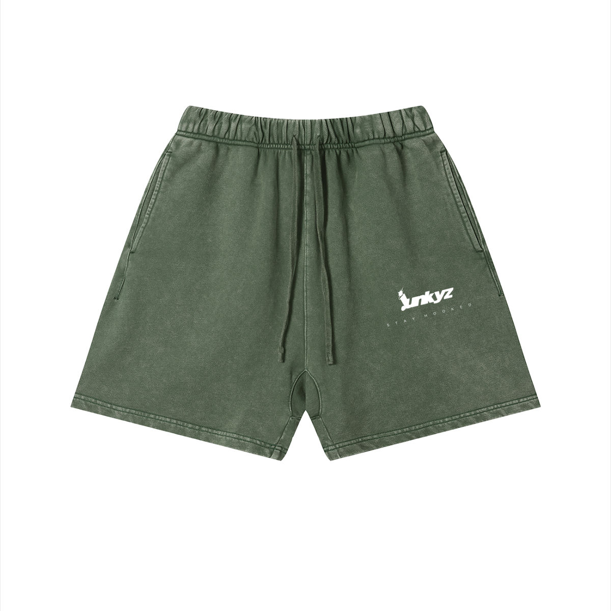 Unisex Vintage Wash Cotton Shorts