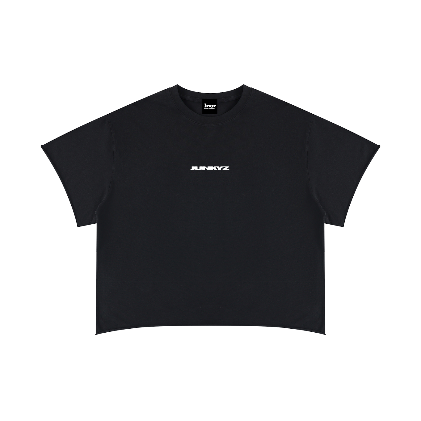 Boxy Raw Edge T-Shirt