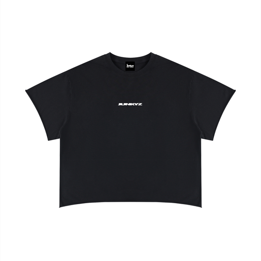 Boxy Raw Edge T-Shirt