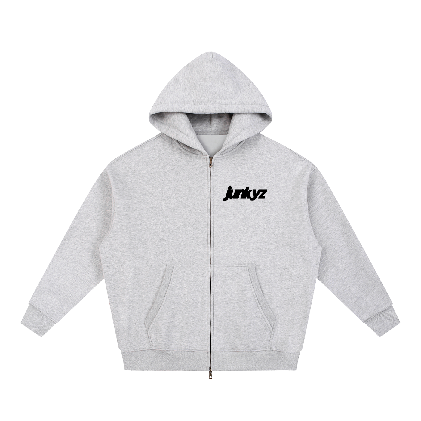 Boxy Zip Hoodie