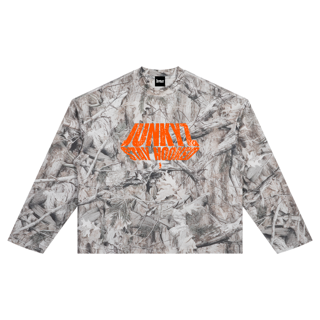 Tree Camo Waffle T-Shirt