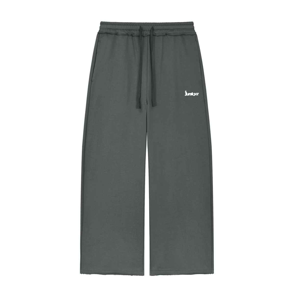 Women’s Wide Leg Raw Edge Sweatpants