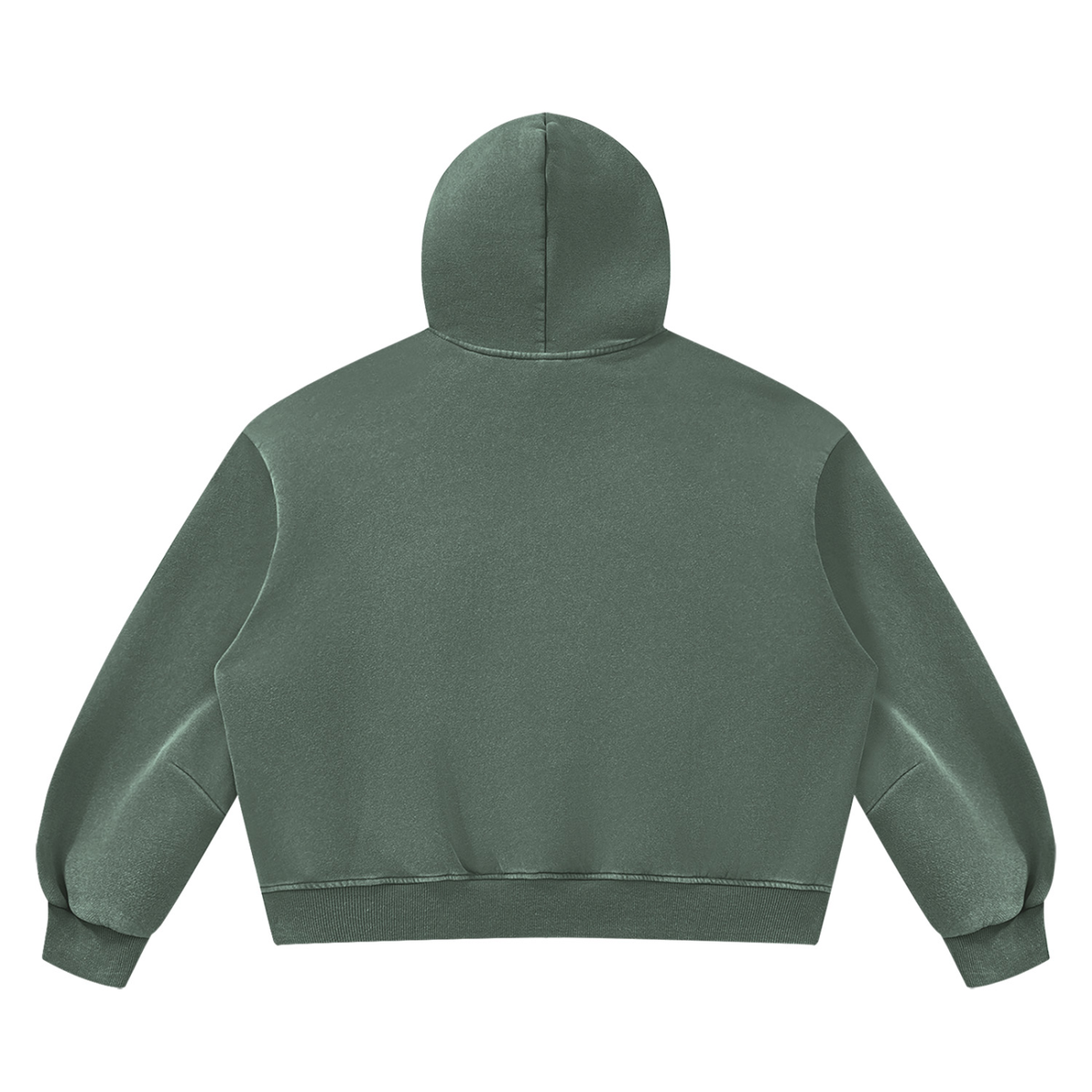Unisex Vintage Wash Boxy Fleece Hoodie