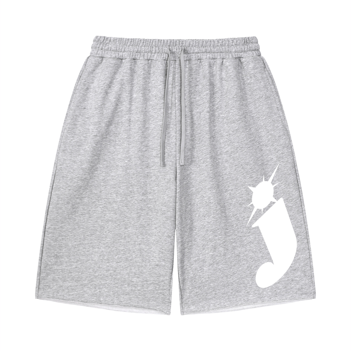 Loose Raw Edge Shorts