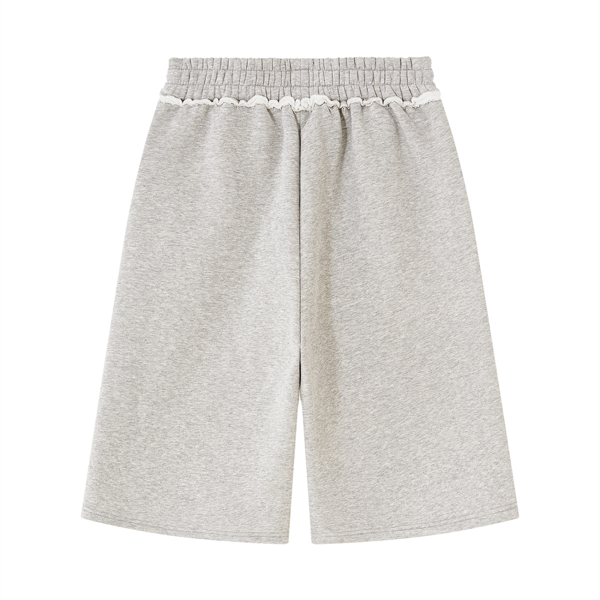 Raw Edge Fleece Shorts