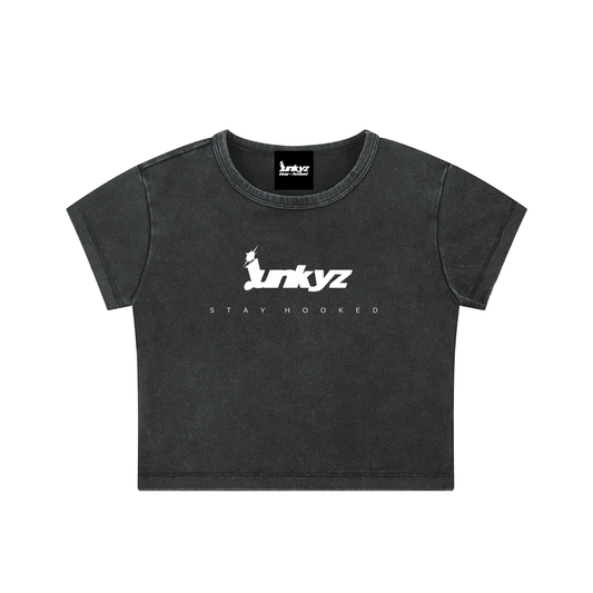 Women's Snow Washed Crop Top