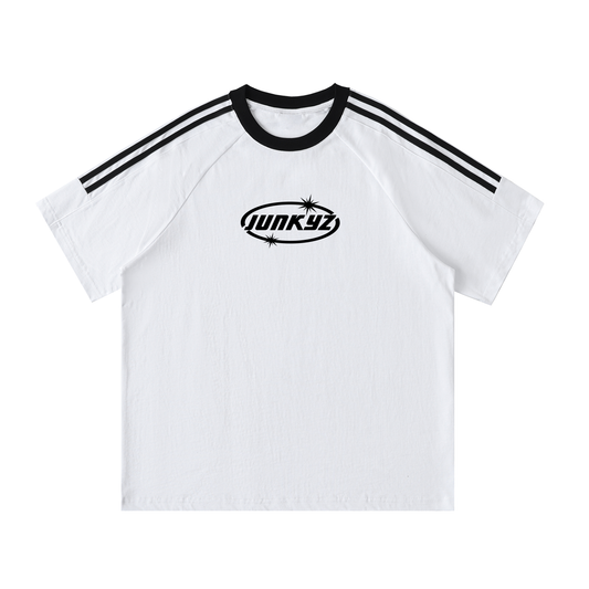 TAPED CREWNECK TEE (WHITE)