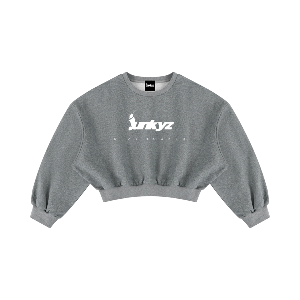 Women's Boxy Cropped Crewneck Sweatshirt