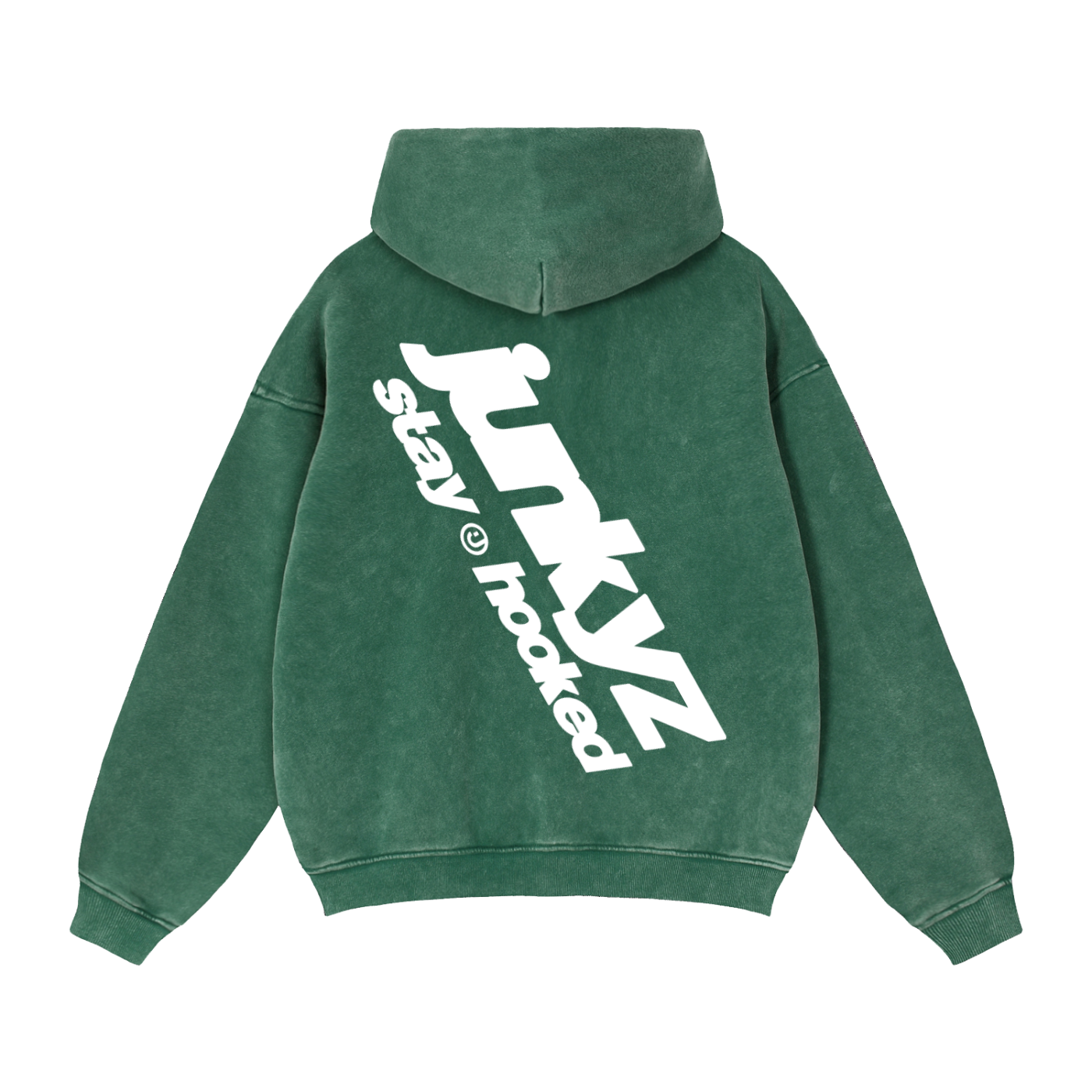Zip-Through Boxy Hoodie