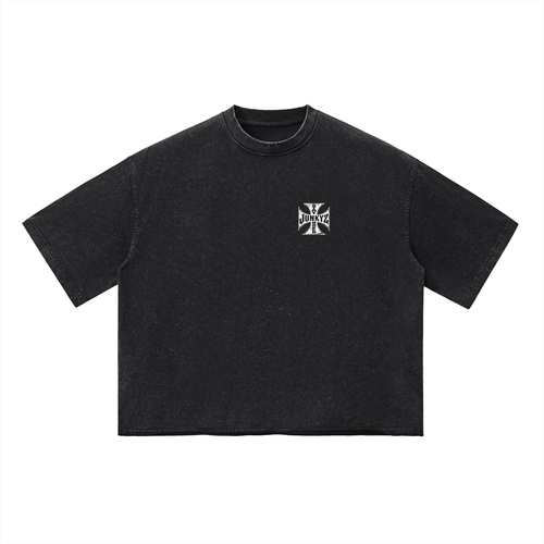 Junkyz Black Cross T-Shirt