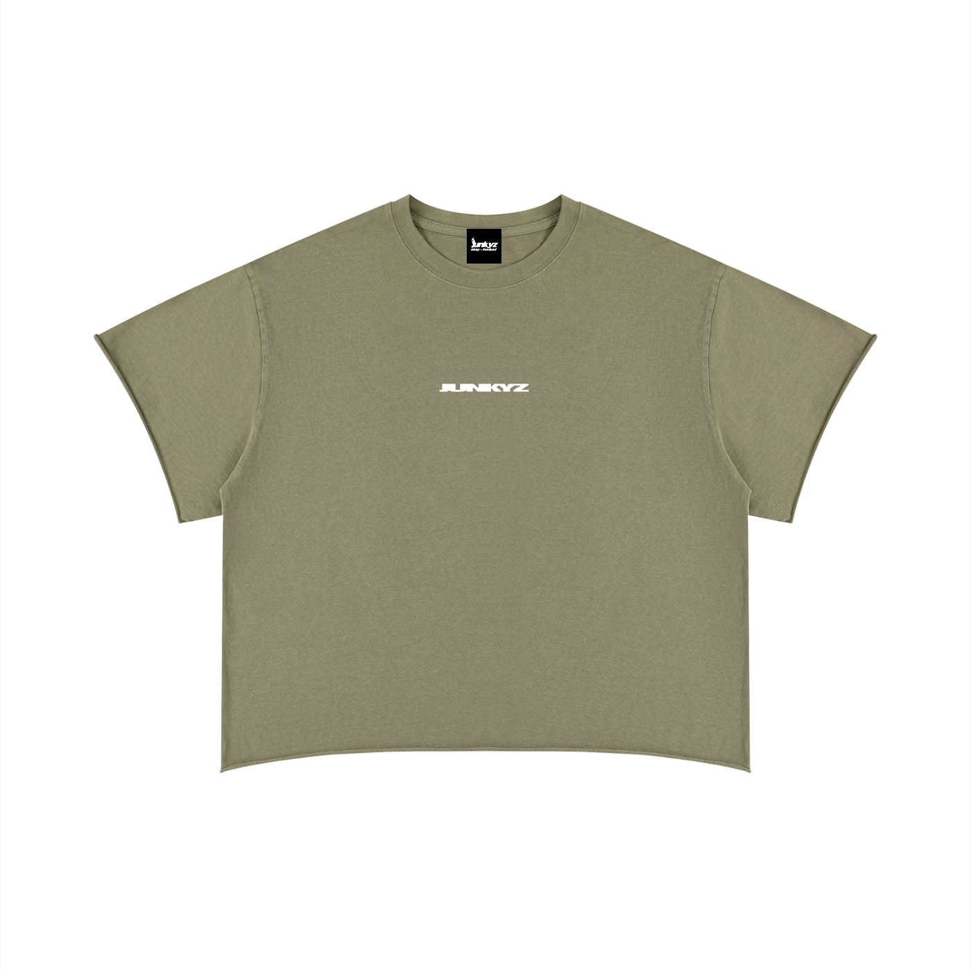 Boxy Raw Edge T-Shirt