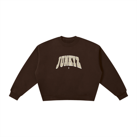 Boxy Fleece Crewneck Sweatshirt