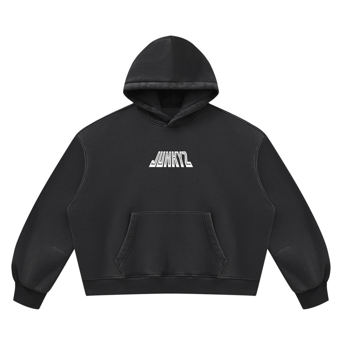 Vintage Wash Boxy Fleece Hoodie