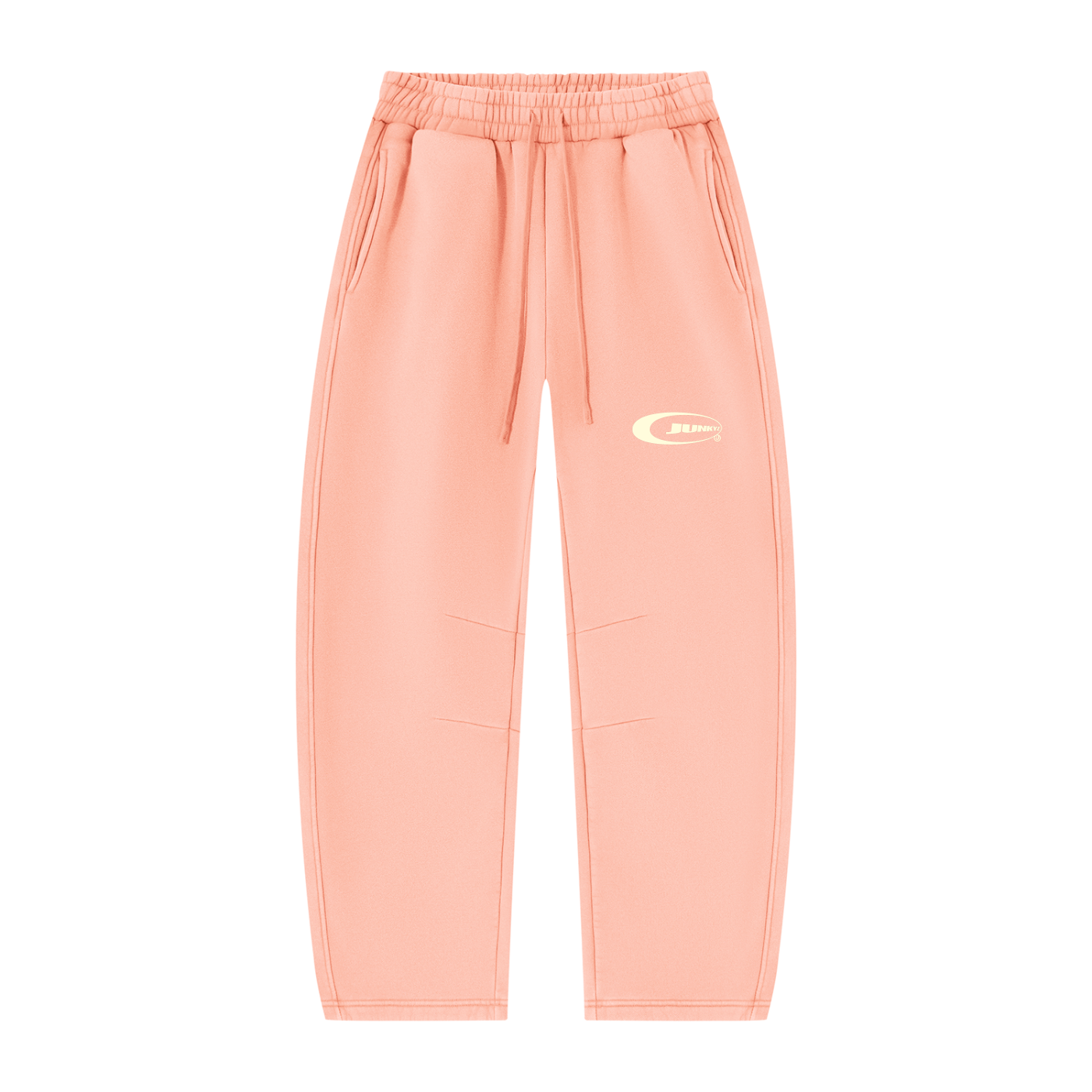 Unisex Vintage Wash Barrel Leg Fleece Sweatpants