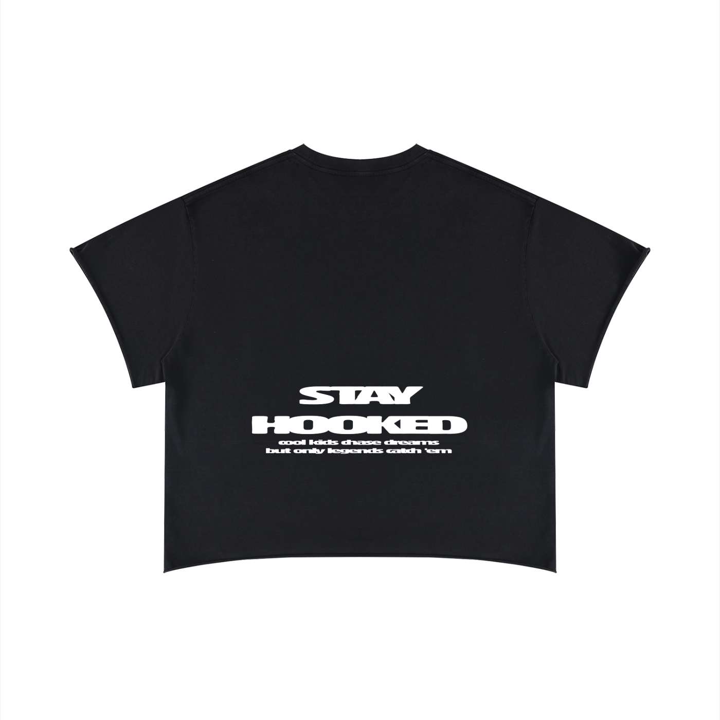 Boxy Raw Edge T-Shirt