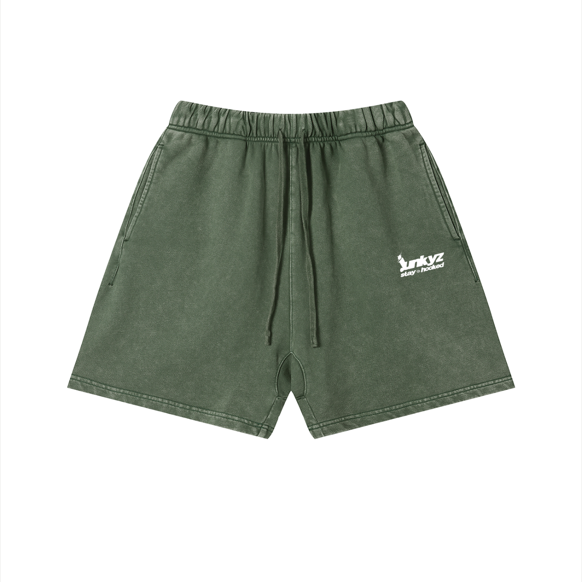 Vintage Wash Cotton Shorts