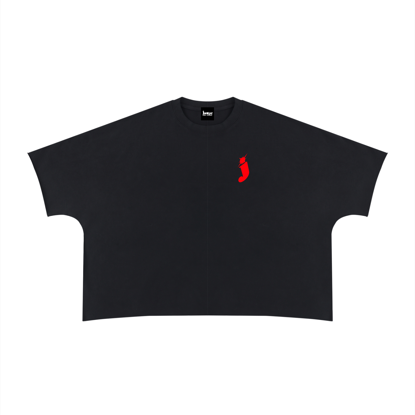 Unisex Heavyweight Boxy Raw Edge T-Shirt