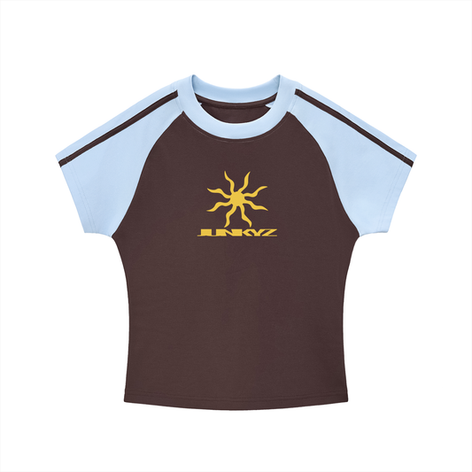 Womens Bodycon Raglan Sleeve T-Shirt