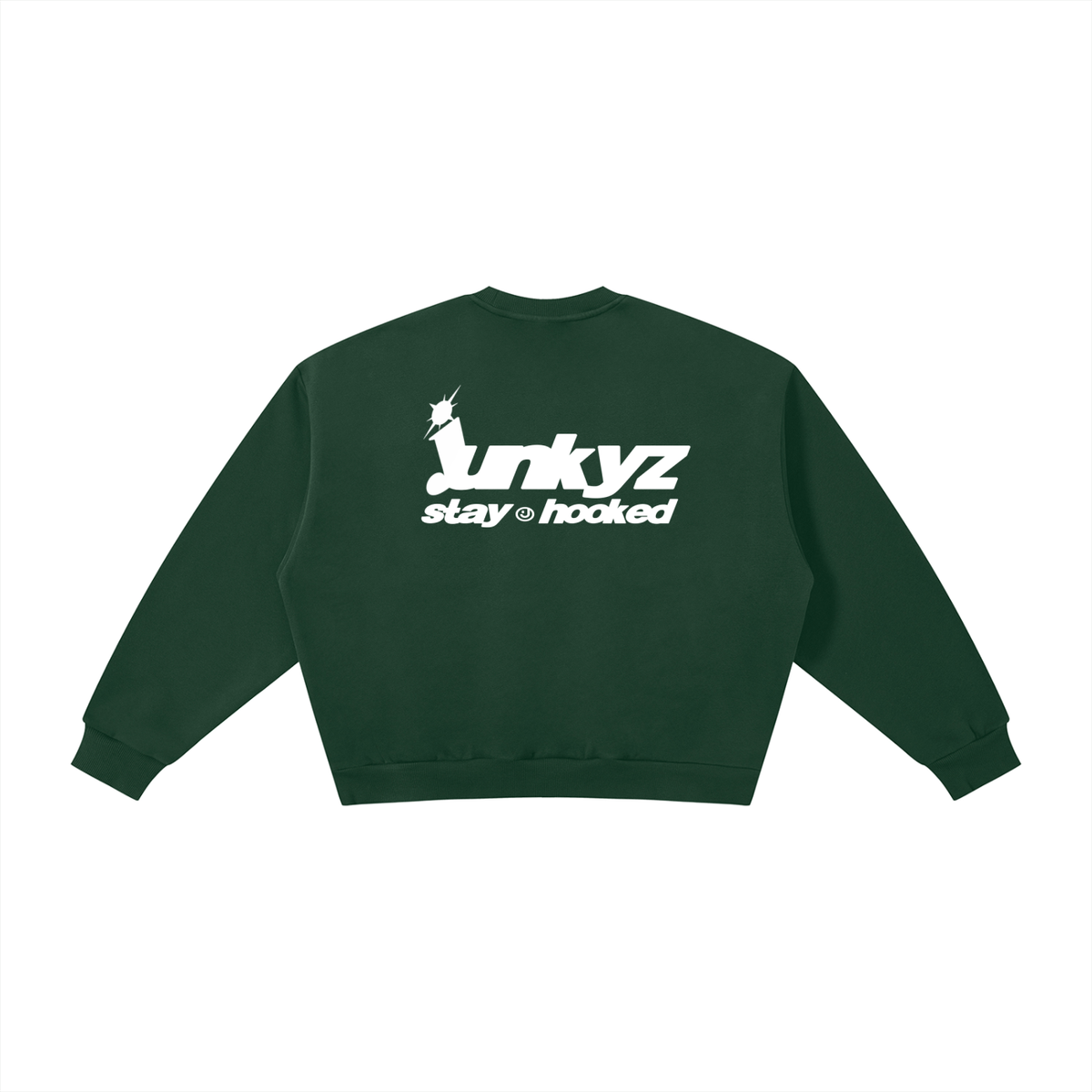 Boxy Fleece Crewneck Sweatshirt