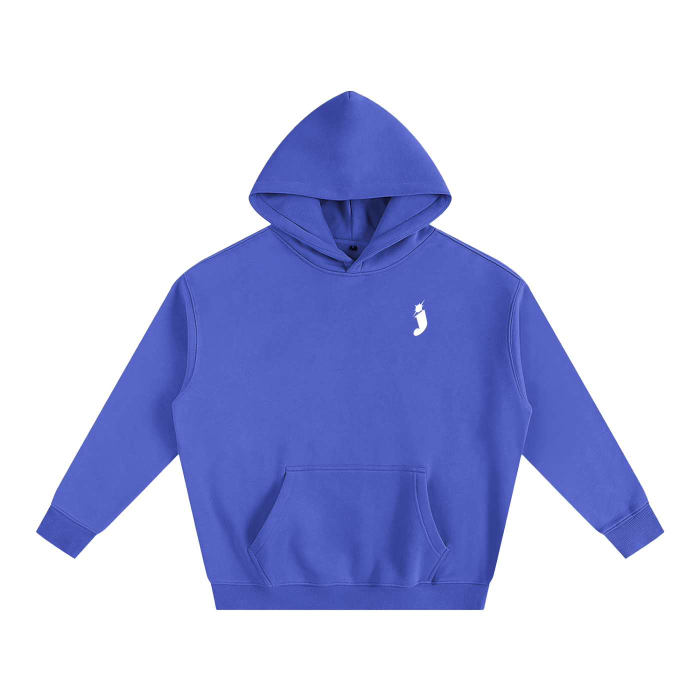 Full Back Hoodie Klein Blue