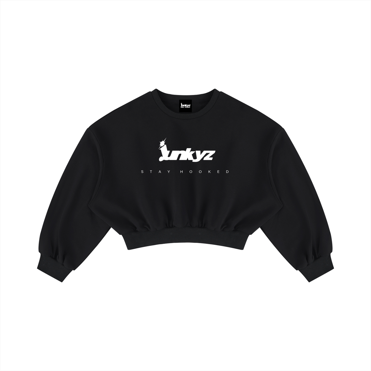 Women's Boxy Cropped Crewneck Sweatshirt
