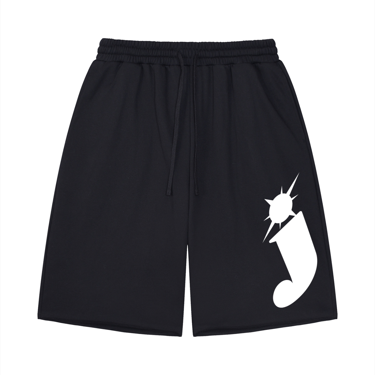 Loose Raw Edge Shorts