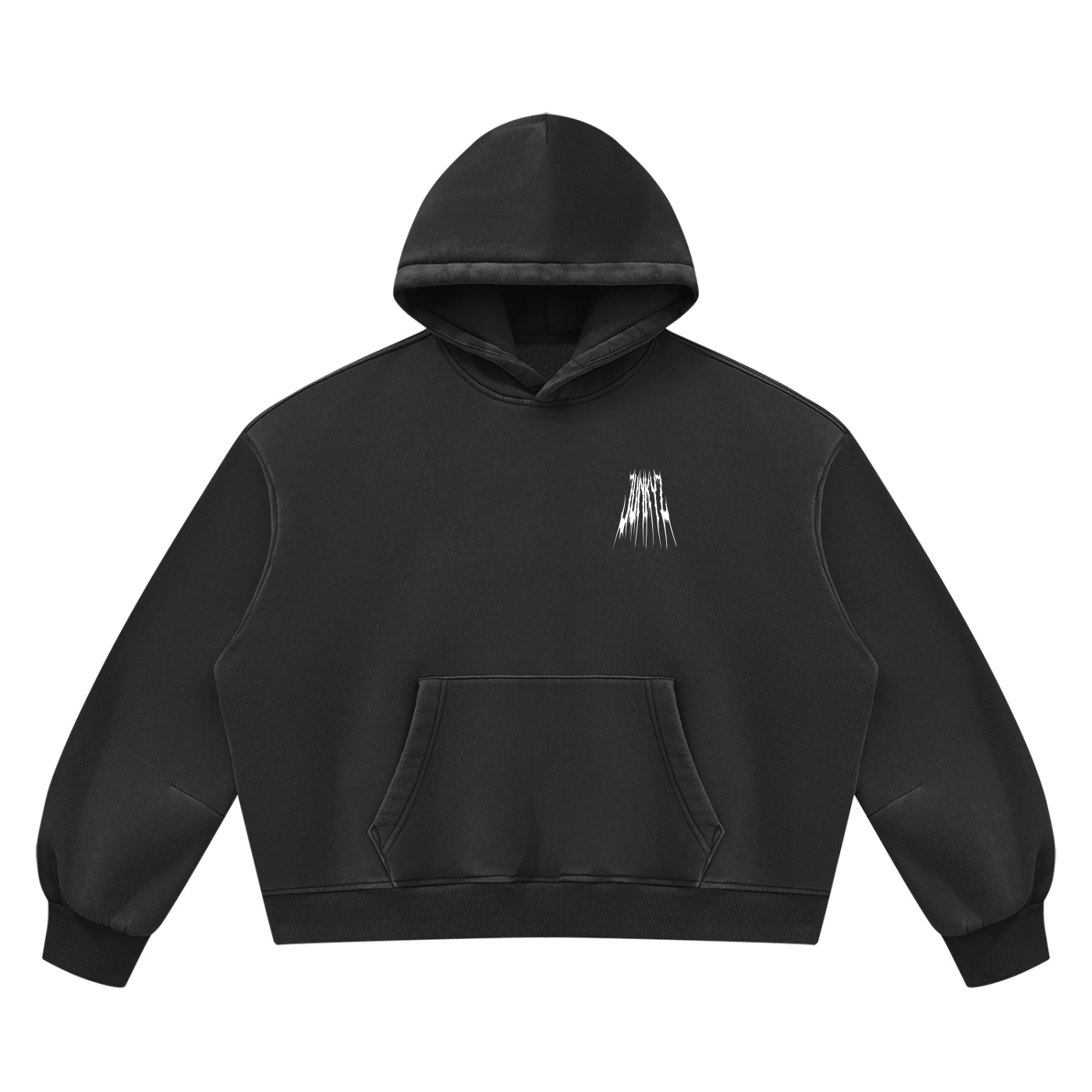 Unisex Vintage Wash Boxy Fleece Hoodie