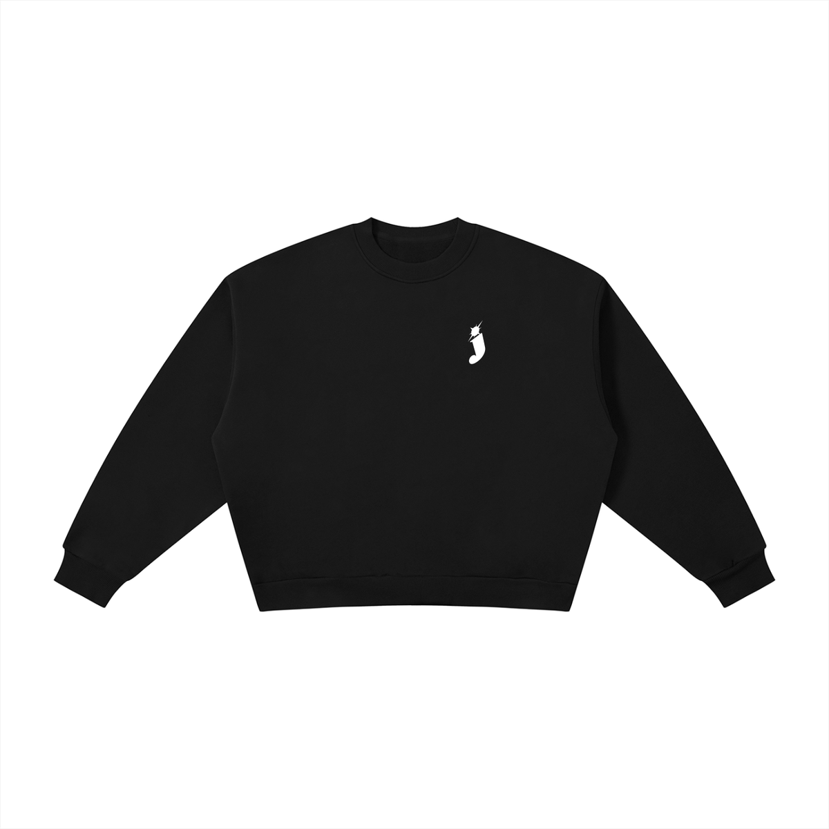 Boxy Fleece Crewneck Sweatshirt