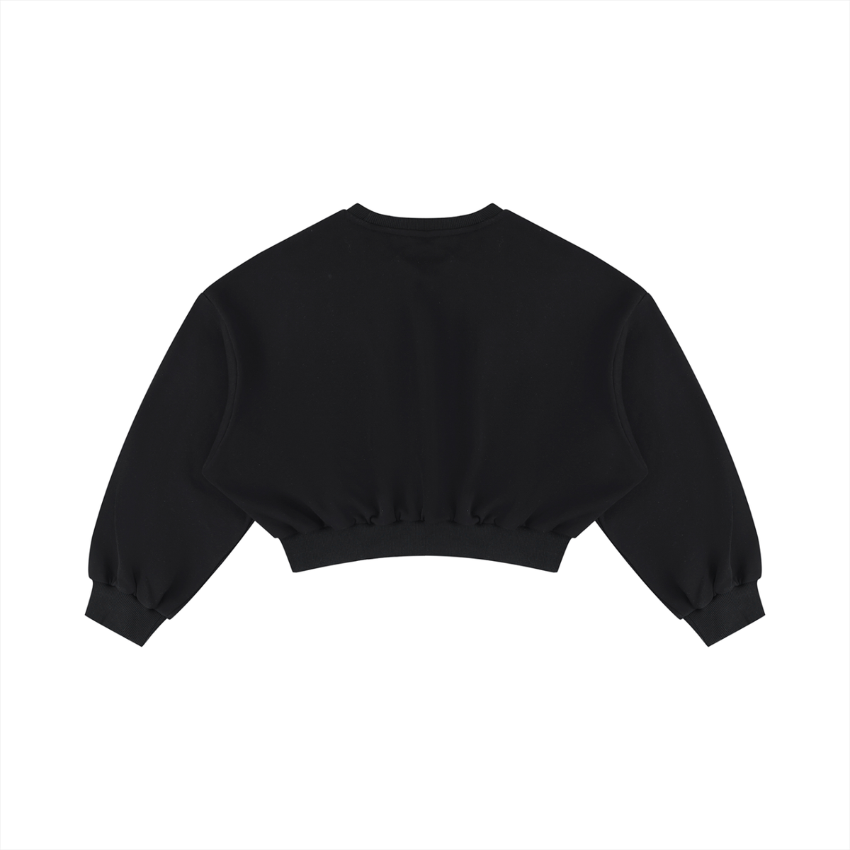 Women's Boxy Cropped Crewneck Sweatshirt